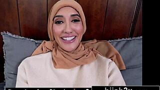 Blind date got me so horny, older guy, perfect body Muslim teen moans during hardcore fuck