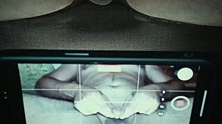 A mature euro guy strokes his monster cock until he cums loudly on bed