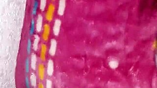 cumshot on sneakers teases hidden foot fetish