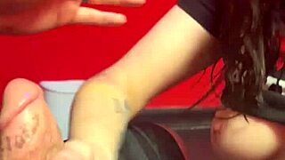 Wifey Deepthroats Big Cock In Public Sex Shop Outdoors