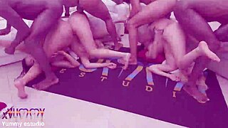 yummy estudio 2024 christmas orgy latina models anal dp gangbang pee