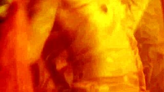 exotic oriental brunette sways sexy belly in erotic nude dance