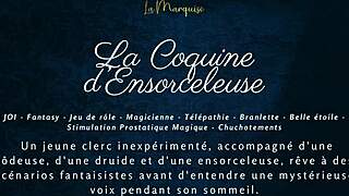 La Coquine Densorceleuse French ASMR JOI Orgasm Fantasy