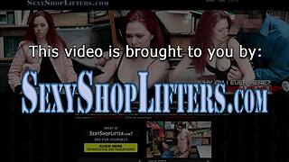 Horny Thief Caught Stroking Cop's Dick For Facial Cumshot