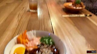 i sucked cock in sushi bar toilet, ate cum rolls after