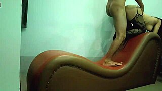 Ever wonder how a myanmar cheating wife gets bent over on sofa for doggystyle?