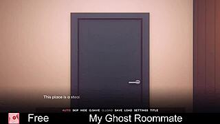 Ghost Roommate's Erotic Dorm Game Teases Tits