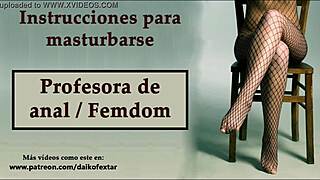 spanish professor leads hands-free anal joi hypnosis