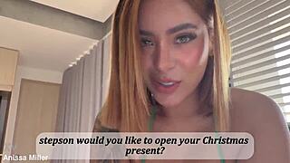merry christmas stepson i fulfill ur fantasy fillin me with milk big tits mommy roleplay