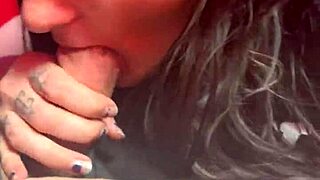 Wifey Deepthroats Big Cock In Public Sex Shop Outdoors