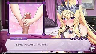 arrogant kaiju princess daigneux delivers hot footjob fetish