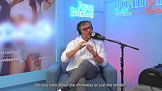 colombian loren late rides fuck machine to 7 orgasms on juanbustospodcast