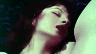 Vintage pregnant lesbians share intimate retro beaver moments