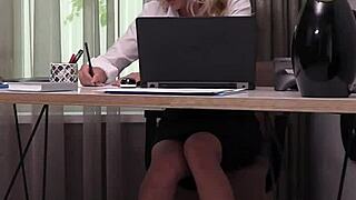 cherry rocks heels as the ultimate sexy secretary fantasy