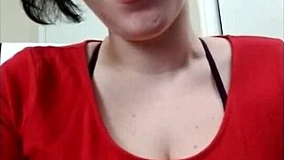 hey bitch, stroke to my big tits in this femdom joi sext!