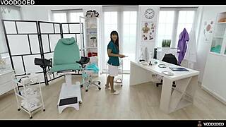 Sexy Nurse Emiri Momota Squirts Hospital Solo Toy Orgasm