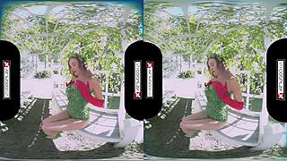 VRCosplayX parodies Dani Jensen as Poison Ivy in pov cowgirl fucking