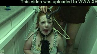 siren slurps cum off boot in degradation play