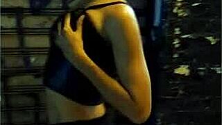 alice lemes bares big ass clit in sexy latina milf making off
