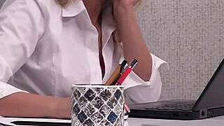 cherry rocks heels as the ultimate sexy secretary fantasy