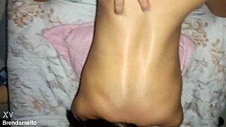 damn this brazilian teen couldn't hold back her loud moans!