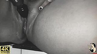 Trailer shows my pregnant maid fingering her big clit pussy