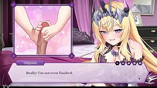 arrogant kaiju princess daigneux delivers hot footjob fetish