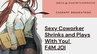 Sexy Scientist Coworker Shrinks You for Giantess Vore Play and Devouring