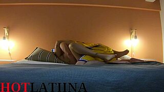 paid my stay with hot new year sex and creampie