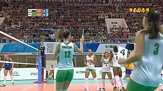 Brazilian U20 Women's Volleyball Hotties Exposed