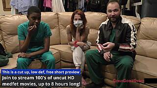 soccer star jewel gets sports physical nurse tickling feet hospital fetish 🏥⚽