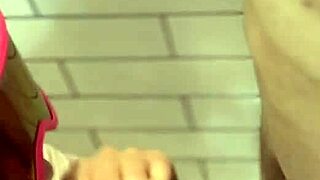 bathroom dickflash adventure flashes monster cock part 1