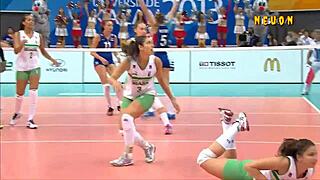 Brazilian U20 Women's Volleyball Hotties Exposed