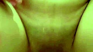 Young Colombian Latina strokes dildo in shower