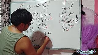 asian amateur explores bedroom algebra roots intimately