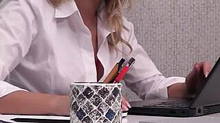 cherry rocks heels as the ultimate sexy secretary fantasy