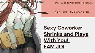Sexy Scientist Coworker Shrinks You for Giantess Vore Play and Devouring