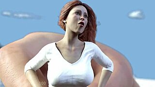 vore classic unfolds as giantess thewiking2000 swallows huge prey