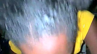 Ebony deepthroats monster BBC before bed blowjobs