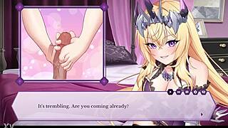 arrogant kaiju princess daigneux delivers hot footjob fetish