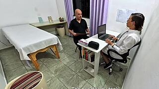 Crazy Doctor Tests Impotent Patient's Penis with Creampie Therapy