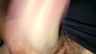 she loves rubbing cock on bed, fingering ass hard!