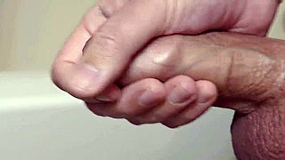 dick cums deliciously in close-up slow motion