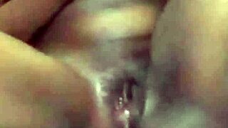 African Ebony Fingers Big Pussy Lips