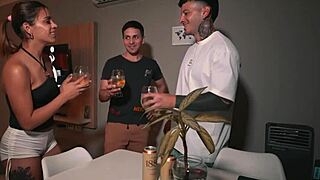happy new year wild raw sex orgy no condom fun