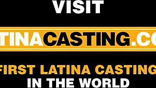 shy latina teen's first anal with euro bwc homemade casting
