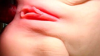 Double-Penetrating Cute Fuck Doll's Shaved Ass And Big Pussy Up Close