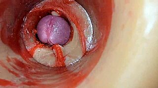 Internal Camera Reveals Huge Creampie Deep Inside Swollen Wet Pussy