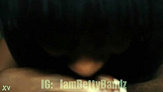wanna watch me suckin this dick? iambettybandz goin deep!