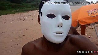  young ebony couple hits the beach for wet pussy pounding vacation